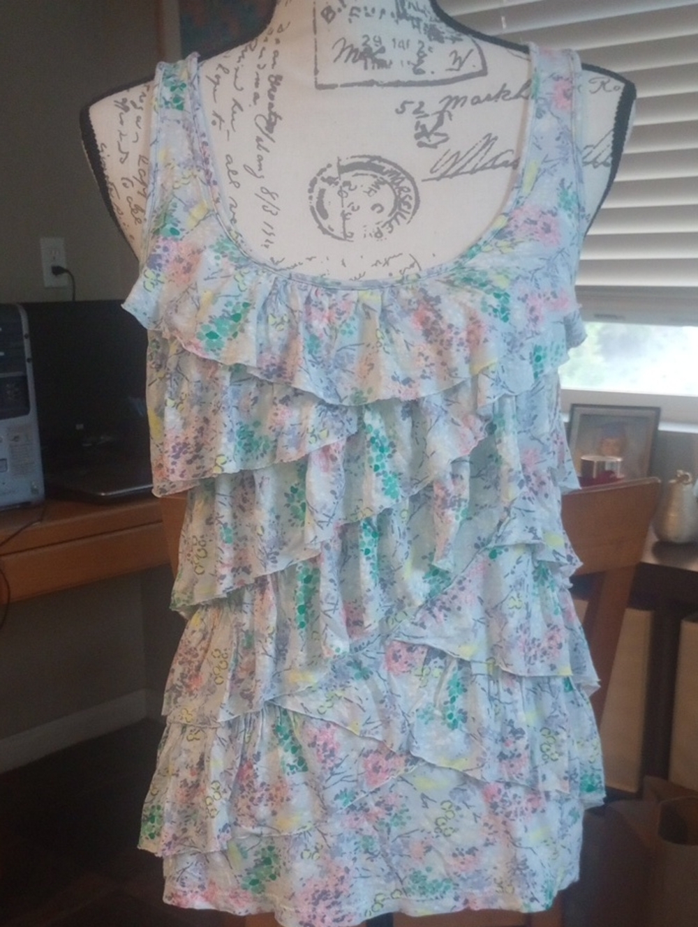 Lauren Conrad Ruffled Blouse